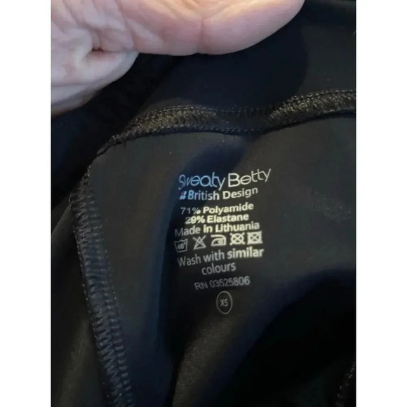 Sweaty Betty Black High-Stretch Joggers Pants Size XS - Picture 5 of 5